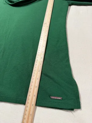 Michael Kors Soft Kelly green Cowl Neck Sweater size XL thumbnail 5