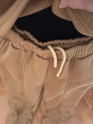 Women’s Camel Hoodie & Jogger Set thumbnail 8