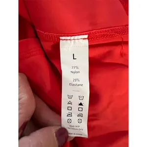 Women's Red Exercise Dress Size L Short Standard Activewear thumbnail 5