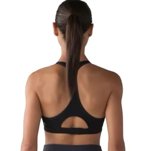 Lululemon All Day Breeze Bra Size 12 Navy LW2DT8S Racerback Gym thumbnail 2