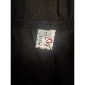 Women's Black Wide Leg Lounge Pants Small NWOT Drawstring Pockets‎ Relaxed Fit thumbnail 4
