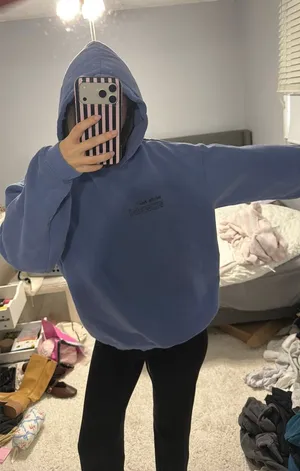 White fox hoodie  thumbnail 1