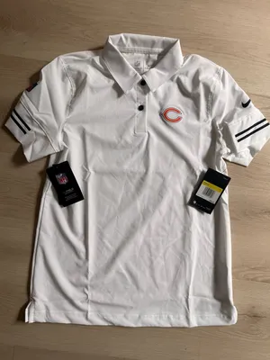 Nike NFL Women's Chicago Bears Sideline Performance Polo Shirt thumbnail 1
