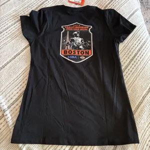 NWT Harley-Davidson Dealer Shirt Motorcycle Boston MA T Shirt 2016 Size Large thumbnail 11