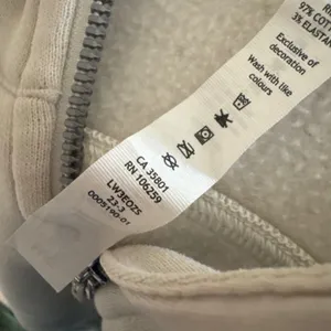 LULULEMON Scuba Oversized Full Zip Natural Ivory Size‎ M/L thumbnail 10