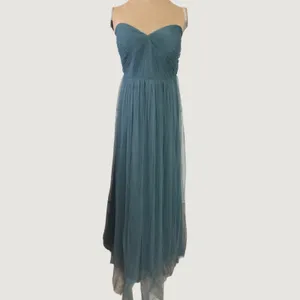 3283 | Jenny Yoo Annabelle Convertible Tulle Gown Vintage Teal Women 16 thumbnail 5