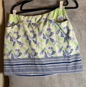 TEE‎ TIME Golf Active sporty active casual Wear Floral Skirt lightweight size XL thumbnail 1