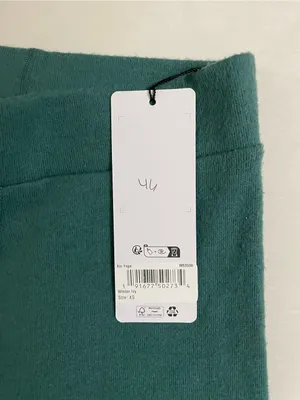 Alo Yoga NWT Alolux High Waist Me Time Winter Ivy Green Cozy Bike Shorts Size XS thumbnail 8