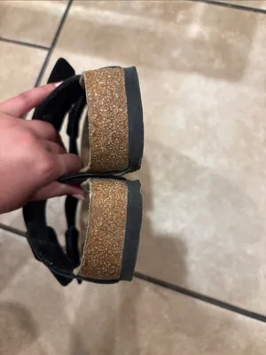 Birkenstock Black Patent Leather Arizona Double Strap Sandals thumbnail 5