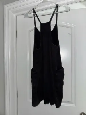 free people romper black thumbnail 2