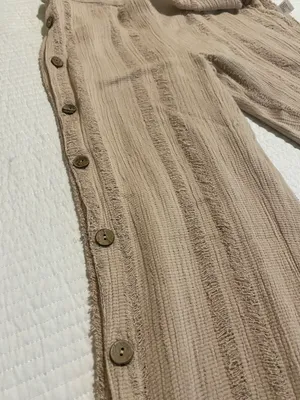 Boutique Gauze Pants Tan Size M thumbnail 3