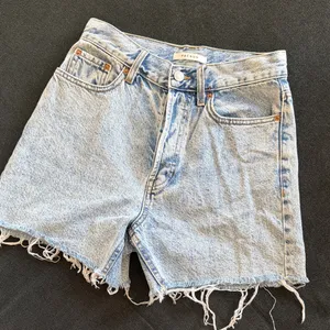 PacSun Distressed Light Denim Jean Shorts thumbnail 1