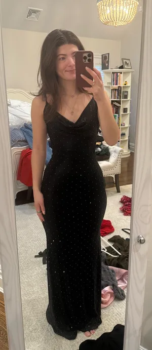 Black Tie Dress Size XS thumbnail 1