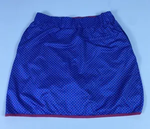 Court Haley Skort Womens Medium Blue Geometric Print Golf Tennis Built In Shorts thumbnail 1