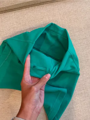 Lululemon Wunder Train High-Rise Short 6" Kelly Green Athleisure thumbnail 7