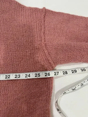 Free People Brookside Tunic Sweater Pink Small thumbnail 8