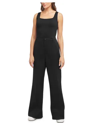 SPANX stretch twill wide leg Black Size XL thumbnail 2