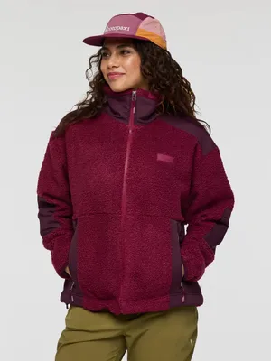 Patagonia Women's Bacano Fleece Jacket in Jam/Blackberry thumbnail 1