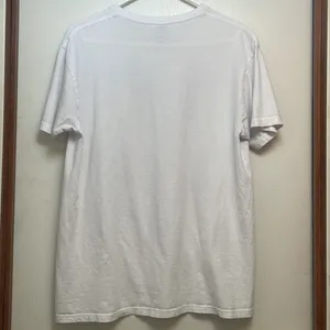 Christmas V-neck white T-shirt women’s size large. 100% ringspun cotton. thumbnail 4