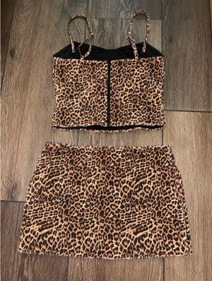 Edikted Cheetah Print Set thumbnail 5