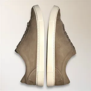 Frye Womens 9 Taupe Nubuck Leather‎ Sneakers Lace Up Casual Minimalist Street thumbnail 6
