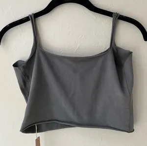 Nwt Rare Skims Raw Edge Cami Tank Top In Thunder 3x thumbnail 1