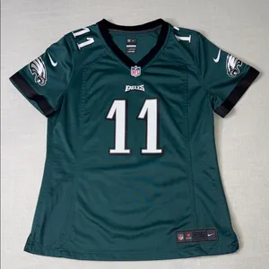 Nike NFL Philadelphia Eagles Carson Wentz #11 On Field Jersey – Women’s L thumbnail 1