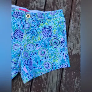 Lilly Pulitzer Women’s Callahan Shorts, Casual Coastal Resort Vacation-Wear|Sz:0 thumbnail 3
