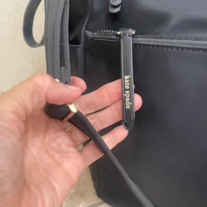 Kate Spade Chelsea Black‎ Nylon Baby Bag Diaper Bag Crossbody interior Matt thumbnail 3