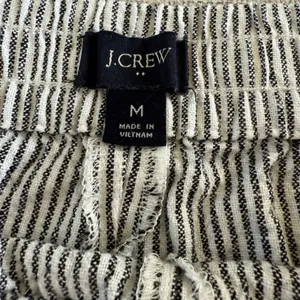 2 pair J Crew Loft Linen Blend Shorts Blue Stripe Bird M thumbnail 7