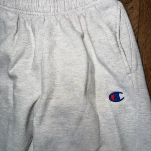 Champion Reverse Weave Gray Heather Sweatpants Raw Hem Womens Small Loungewear thumbnail 6