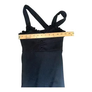 Urban Outfitters Black Textured Mini Dress, XS‎ thumbnail 7