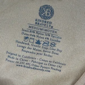 Kindred Bravely Seamless Nursing Bra Tan Beige Medium Wireless Maternity 6347‎ thumbnail 2