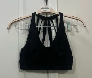Athleta Black Sports Bra Size Small thumbnail 1