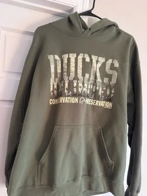 Ducks Unlimited Hoodie Green Size L thumbnail 2