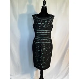Beautiful Antonio Melani Black dress Size 6 Pit To Pit 18 Length 35 thumbnail 2
