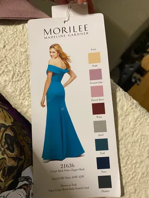 Mori Lee Bridesmaid / Formal Dress thumbnail 6