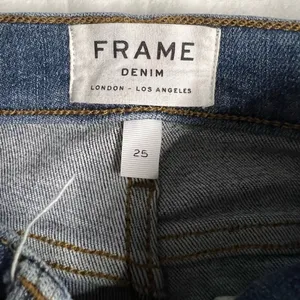 Frame Le High Skinny Distressed Blue Jeans 25 thumbnail 4