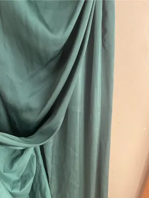 Birdy Grey Lydia Dress Shiny Satin Emerald thumbnail 7