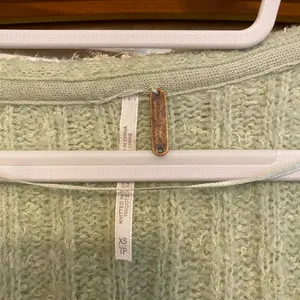 Free People Green Cropped Sweater thumbnail 2