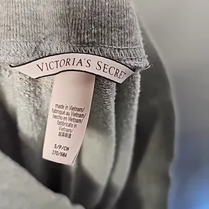 Victoria's Secret pull on jogger sweatpants gray lounge sz Small thumbnail 7