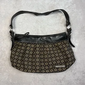 Y2K Nine West Brown & Black Square Baby Bag thumbnail 1