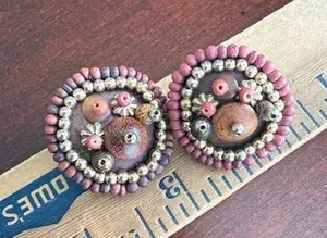 Vintage Pierced Earrings thumbnail 1