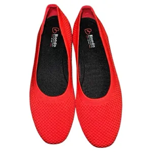 Women's Red Flats blondo. New thumbnail 3