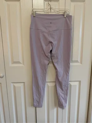 Lululemon Align High Rise Pant 28" Lavender Dew Size 12 thumbnail 6