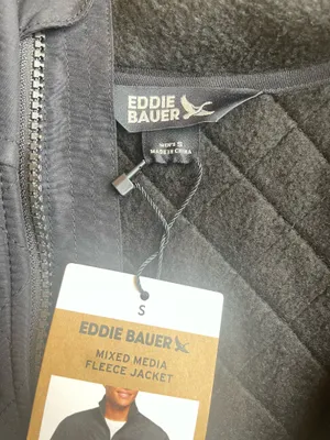 Eddie Bauer Mixed Media Fleece Jacket Men’s Small thumbnail 4