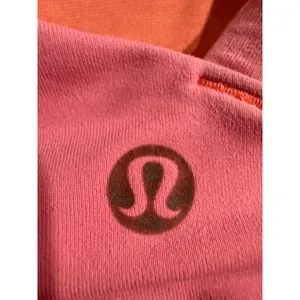 Lululemon‎ Free To Be Bra Pink Orange Strappy Back Yoga Sports Bra Size 4 thumbnail 4