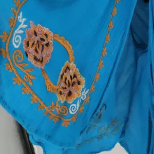 Free People Cora Embroidered Mini Dress Womens Size S Blue Boho Tassel Beachy thumbnail 7