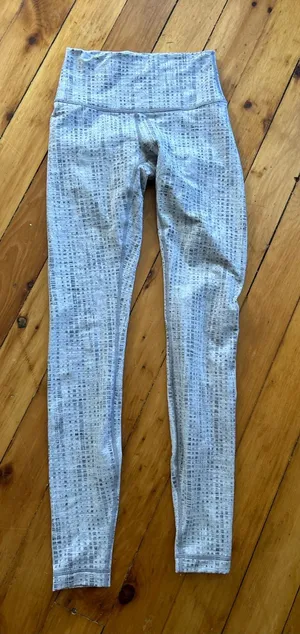Lululemon Wunder Under Tight Luxtreme Action Jacquard Moonphase Silver lining 4 thumbnail 1