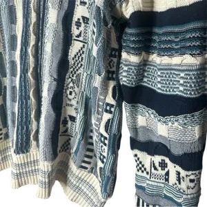 Cotton On COOGI Inspired 3D Textured Patterned Sweater Size Large thumbnail 2